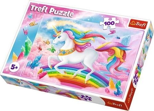 Set puzzle Trefl, 41x27.5 cm, 100 elemente