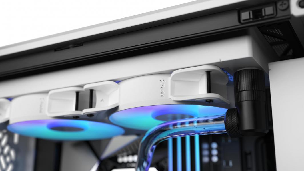 Ладилник Fractal Design Aspect 12 RGB, 120 мм, бел