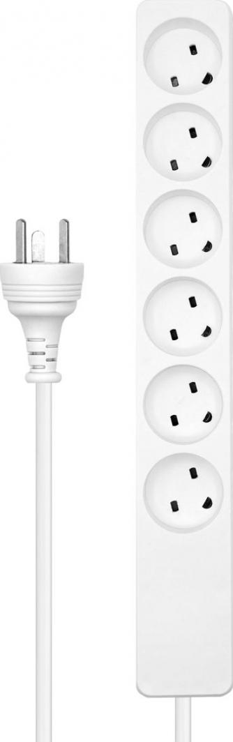 ProXtend KIT6-KIT03W Дански IT Разводник 6-Сокетен, Бел