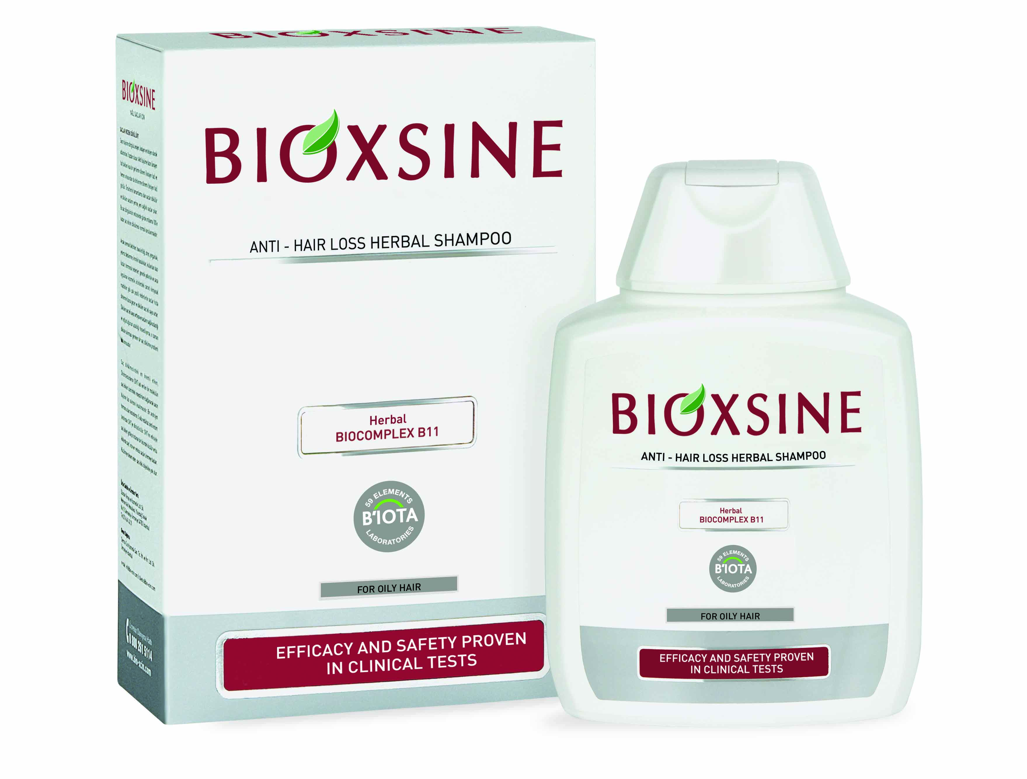 Bioxine Oily- Shampon herbal kunder renies se flokeve; Për flokë të yndyrshëm
