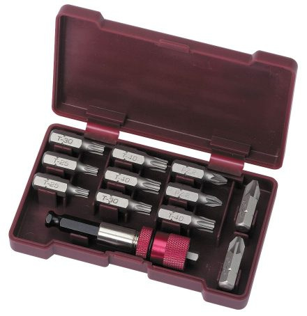 Set çelësa bit magnetik Kraftwerk 5/16" , 13 copa