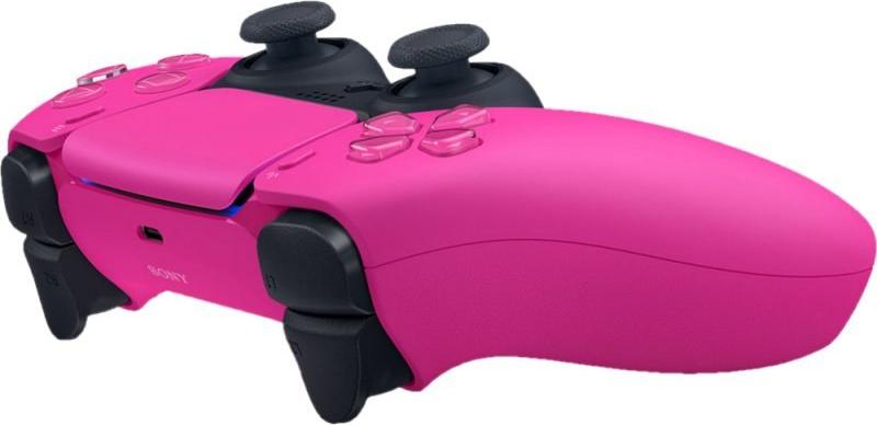 Контролер Sony DualSense PS5 , Безжичен / жичен, розова