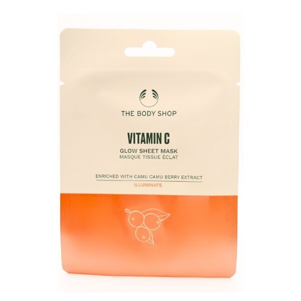 Маска за лице The Body Shop Brightening Moisturizing Face Mask Vitamin C, 18 мл