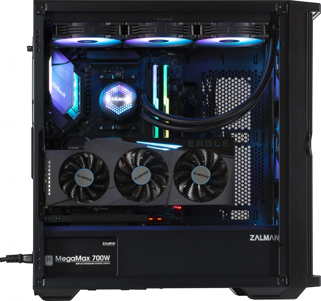 Куќиште за компјутер Zalman Z10 Plus, Midi Tower