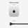 Apple Mac Mini, M4 10‑core, 16GB, 256GB SSD, 10‑core GPU, Silver