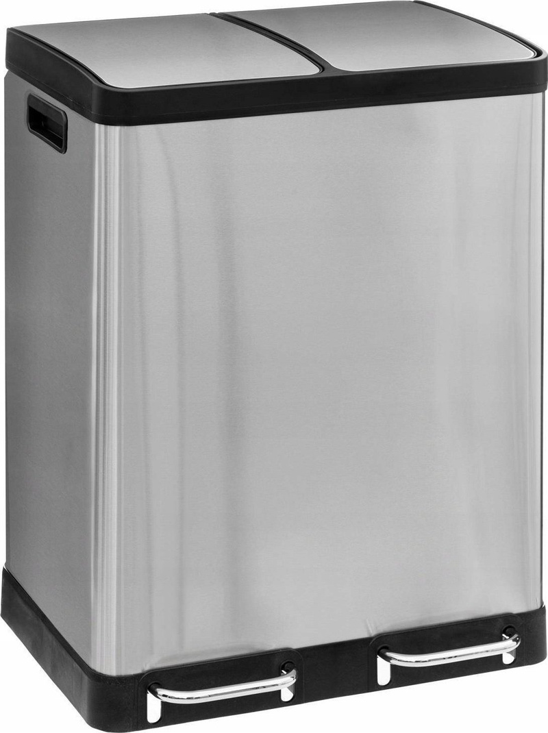 Kosh plehrash 5five Ariane, 2x30L, çelik inoks, argjendtë