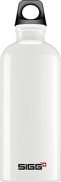 Shishe SIGG Alu Traveller, 600ml, e bardhë
