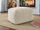 Karrige puf Zanfare Corduroy (70 x 40 x 60), Bezhë