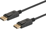 Kabllo Savio DisplayPort - DisplayPort (SAVIO CL-137), 3m, e zezë Kabllo Savio DisplayPort - DisplayPort (SAVIO CL-137), 3m, e zezë