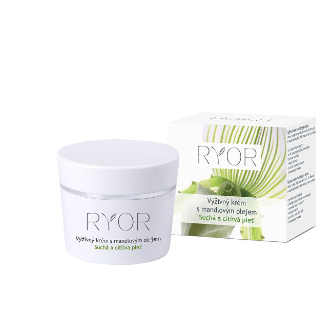 Krem ushqyes për lëkurë të thatë Ryor Almond Oil 50 ml