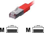 Kabllo rrjeti EQUIP Patchcord, S/FTP, Cat6, PIMF, 1 m (605520), e kuqe