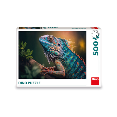 Puzzle Dino Iguana, 500 pjesë, 10+ vjeç