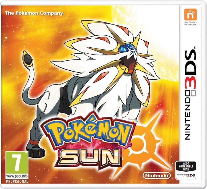 Lojë kompjuterike Pokémon Sun - 3DS