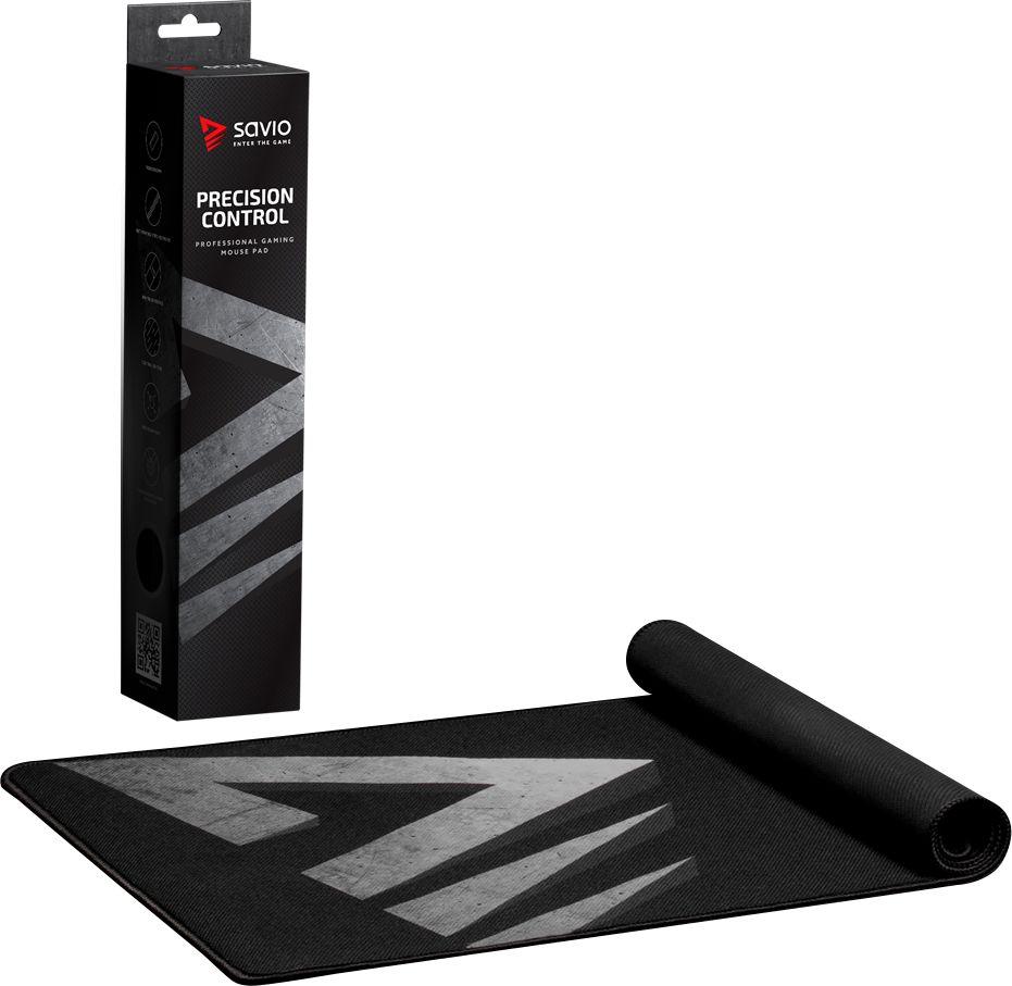 Подлога за глувче Savio Precision Control XL, црн
