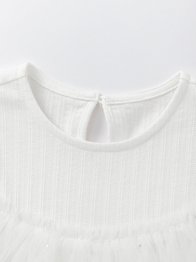 Bluza-Fustan Cloudy White ️