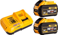 Set për vegla elektrike Dewalt XR FlexVolt, 1 karikues DCB118 + 2 bateri 9.0Ah Set për vegla elektrike Dewalt XR FlexVolt, 1 karikues DCB118 + 2 bateri 9.0Ah