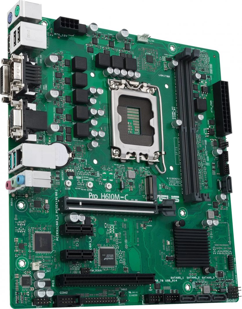Pllakë amë Asus PRO H610M-C-CSM, 64GB