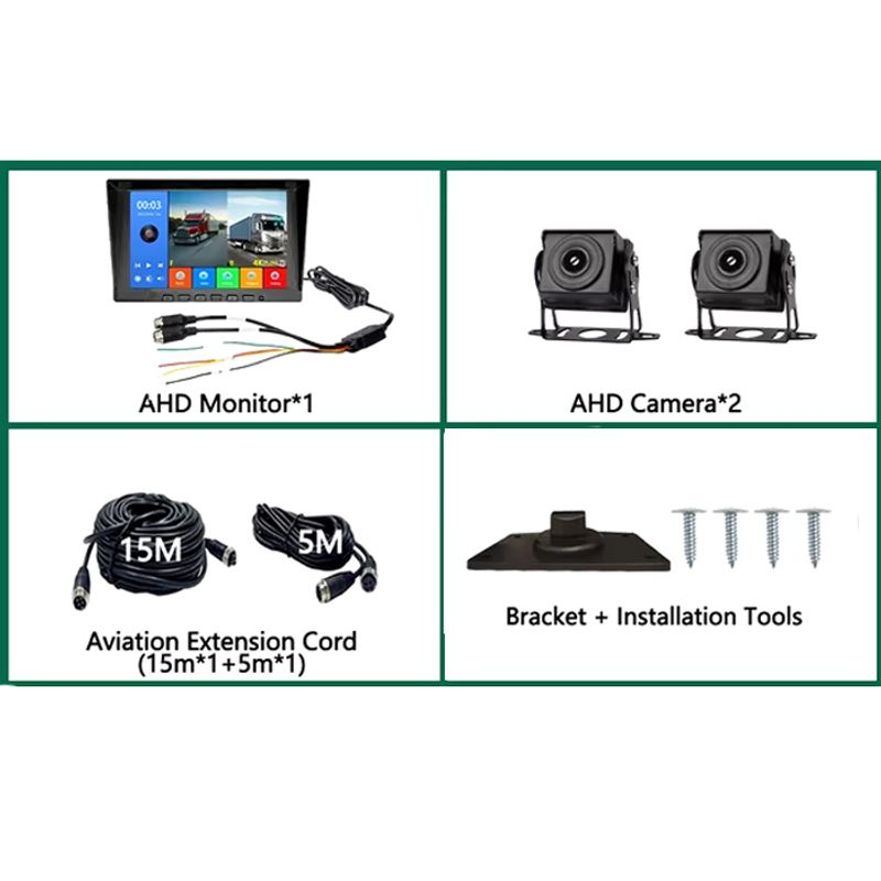 Kamera + Monitor A72 9v-36v