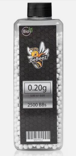 AIRSOFT BBs, Novritsch-BeBeez BBs. 2500pcs, 20gr. BIO