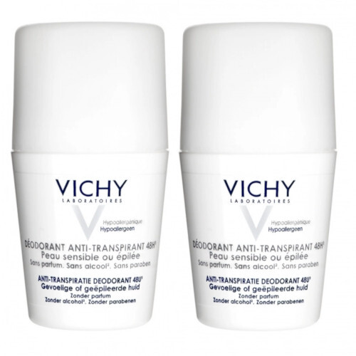 Deodorant Vichy 48H Roll-On, 2 x 50 ml
