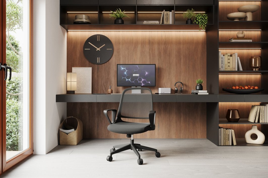 Канцелариска столица SENSE7 Sopty, црна