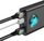 Powerbank me ekran dixhital Baseus Ambilight Overseas Edi QC, 30000mAh, 100W, i zi + kabllo USB-C/USB-C 1m, e zezë
