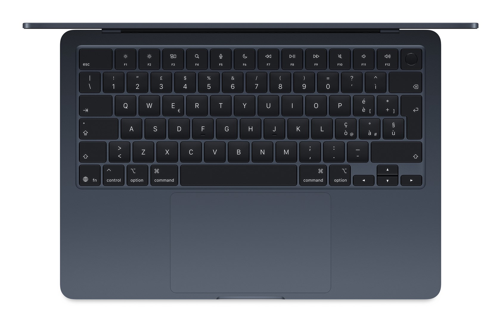Apple MacBook Air, 13.6", M4 10-јадрен, 16GB RAM, 512GB SSD, 10-јадрено GPU, Midnight