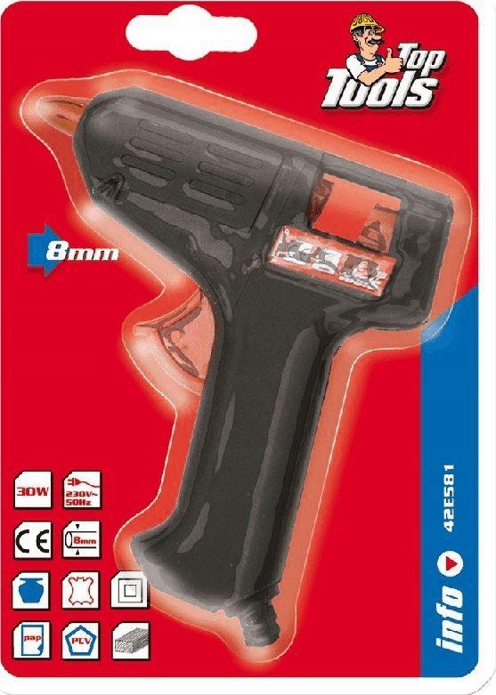 Pistolet ngjitëse Top Tools, 8mm 30W