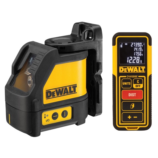 Laser me vijë DeWALT vertikal/horizontal+ LDM Kit