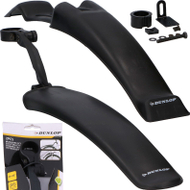 Set mbrojtëse për baltë për biçikletë Dunlop MTB Fender, të zeza Set mbrojtëse për baltë për biçikletë Dunlop MTB Fender, të zeza