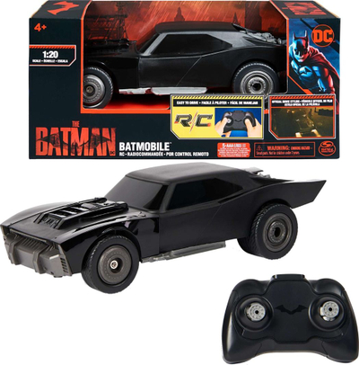 Makinë lodër Spin Master Batman Batmobile RC 6060469, e zezë