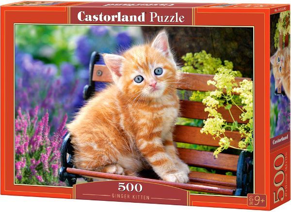 Castorland Ginger Kitten Сложувалка од 500 Делови