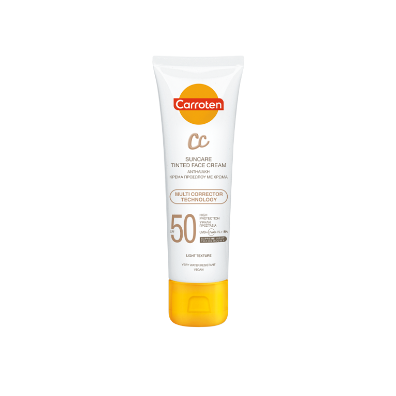 Krem ndaj diellit Carroten Suncare CC, SPF50, 50 ml