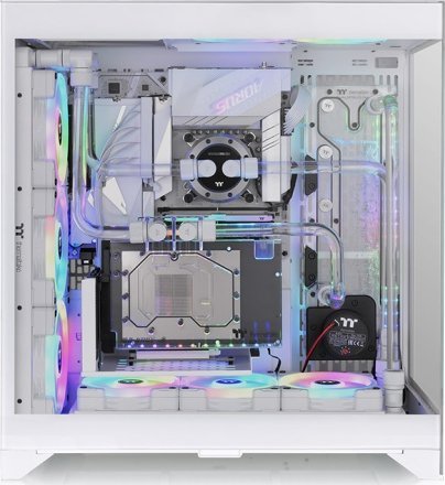 Куќиште за компјутер Thermaltake CTE E600 MX, бело, Midi Tower