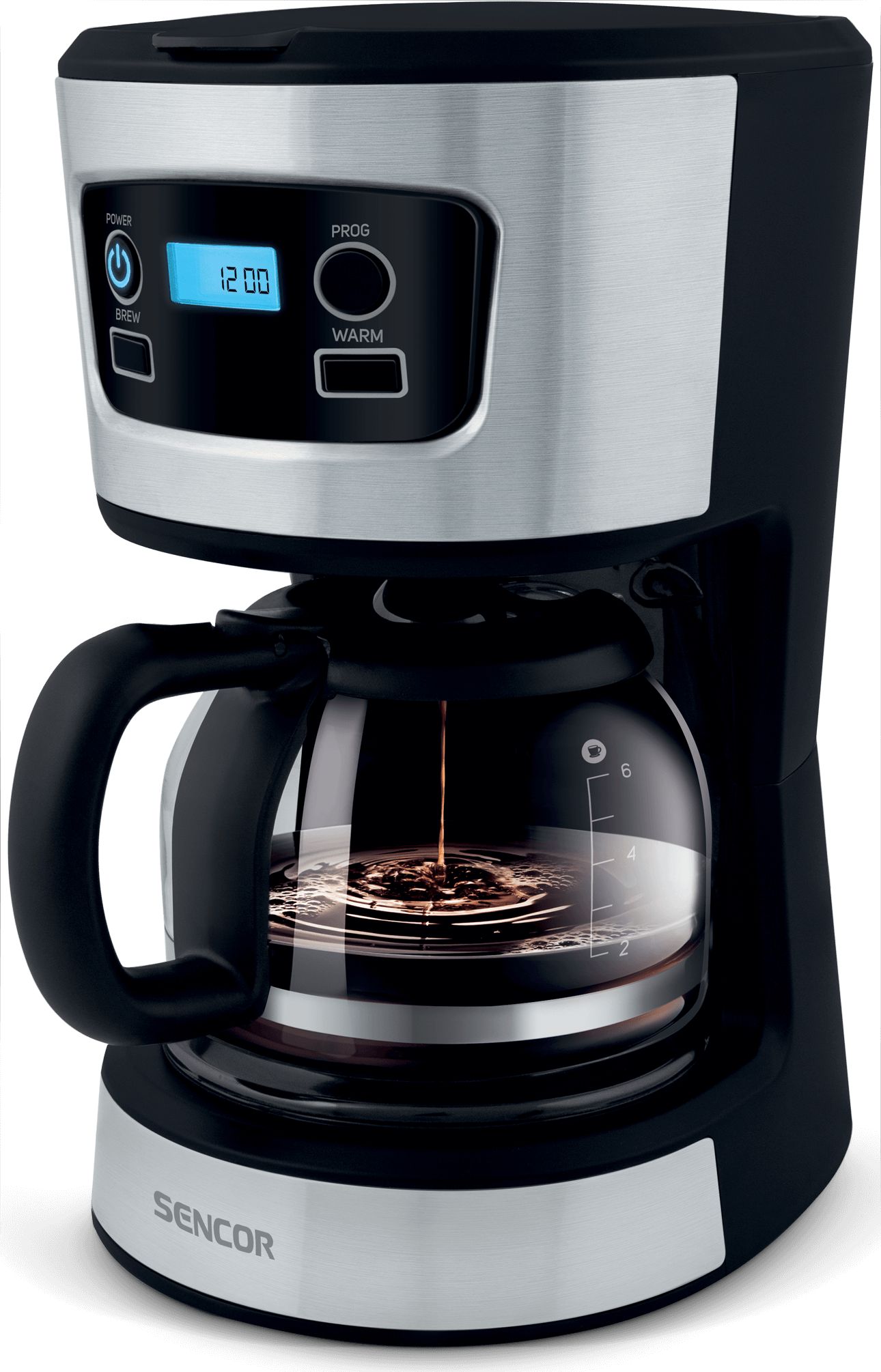 Aparat kafeje Sencor SCE 3700BK, 700W, 750ml, i zi