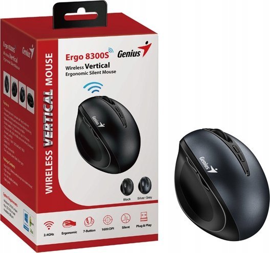 Maus Genius Ergo 8300S, 1600 dpi, i zi