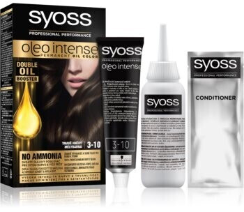 Ngjyrë për flokë Syoss Oleo Intense, 3.10 Deep Brown, 50 ml