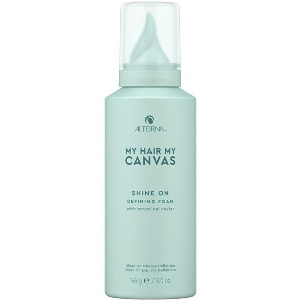 Shkumë stiluese për shkëlqimin e flokëve Alterna My Hair My Canvas Shine On (Defining Foam), 145 ml
