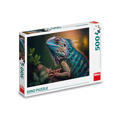 Puzzle Dino Iguana, 500 pjesë, 10+ vjeç