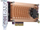 Kartelë zgjeruese e dyfishtë QNAP QM2-2P-244A për SSD M.2 22110/2280 PCIe
