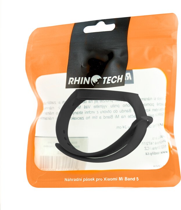 Rrip RhinoTech për Xiaomi Mi band 5,  i zi