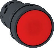 Schneider Electric Harmony XB7 Монолитен Притисни Копче, Црвено, 22 мм