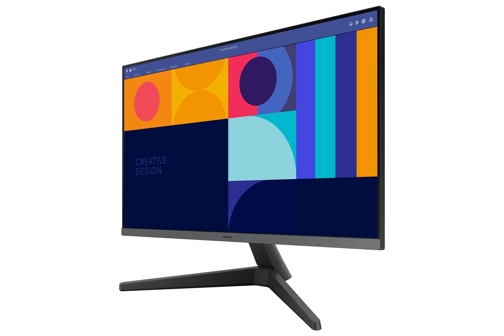 Monitor Samsung Essential S3 S33GC LED, 27", FHD, i zi