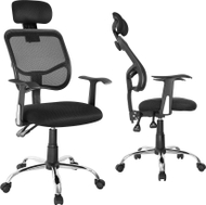 Karrige zyre Ergooffice.eu ER-413, e zezë