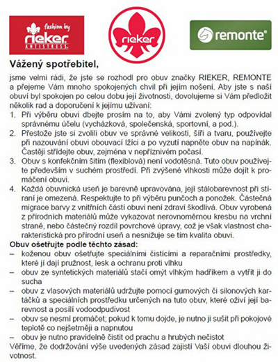 Atelte Rieker mRK0129, të zeza, nr. 42