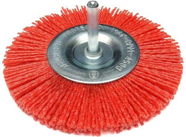 Furçë gërryese me mandrelë Dedra, 100mm
