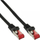 Kabllo rrjeti InLine Patchcord S/FTP, PiMF, Cat.6, 250MHz, PVC, CCA, 2m (76102S), e zezë