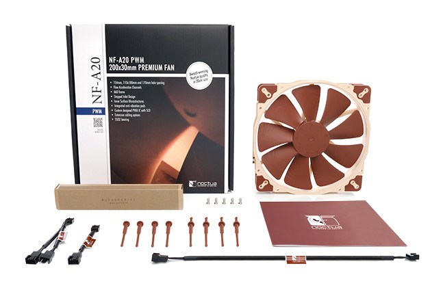 Ладилник Noctua NF-A20 PWM, 20 cm