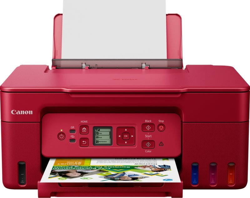 Printer Canon PIXMA G3472, i kuq