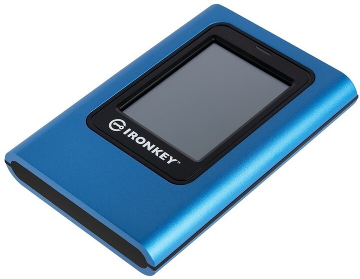 Disk i jashtëm Kingston IronKey Vault Privacy 80 - 1.92TB, i kaltër